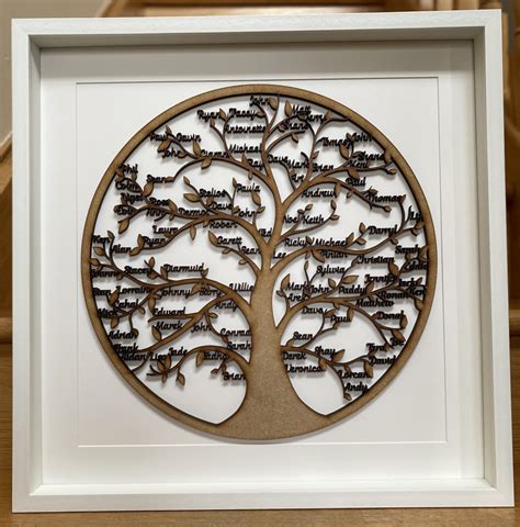 Tree Of Life Personalised Frame