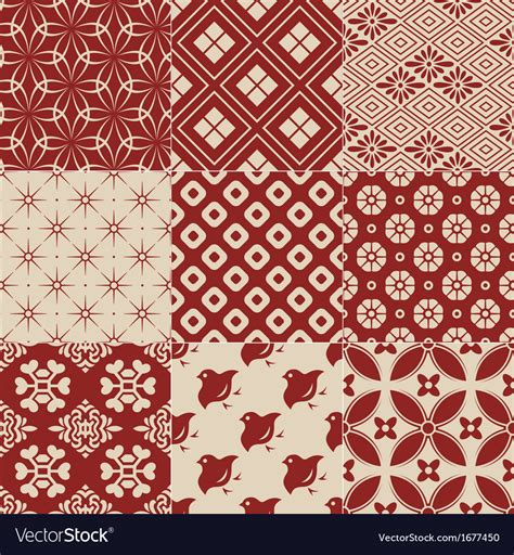 Vintage Japanese Traditional Pattern Royalty Free Vector