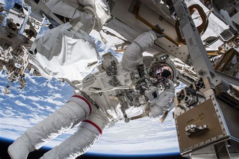 Astronauts Are Taking A Spacewalk Outside The Space Station Today Watch Live Space