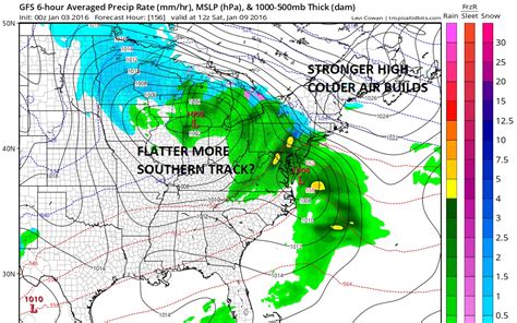 Gfs Model Responding To Strong Blocking Developing Weather Updates 247 By Meteorologist Joe