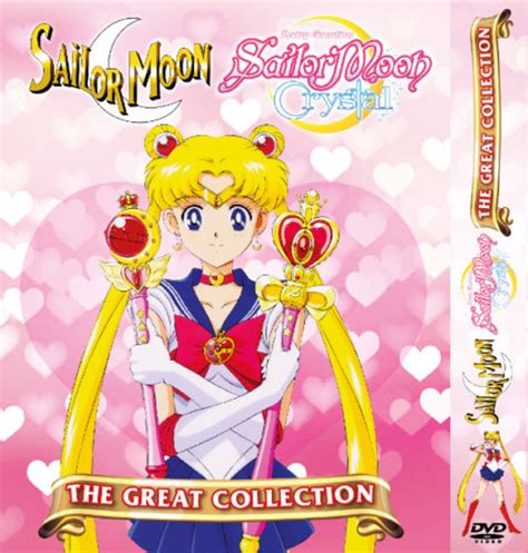 Sailor Moon Complete Dvd Box Set Seasons 1 6 Anime English Etsy