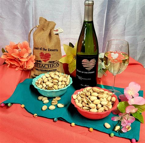Pistachios and Wine: A Perfect Pair for Summer Nights - Heart Of The