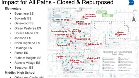 Oklahoma City School District Map Maping Resources
