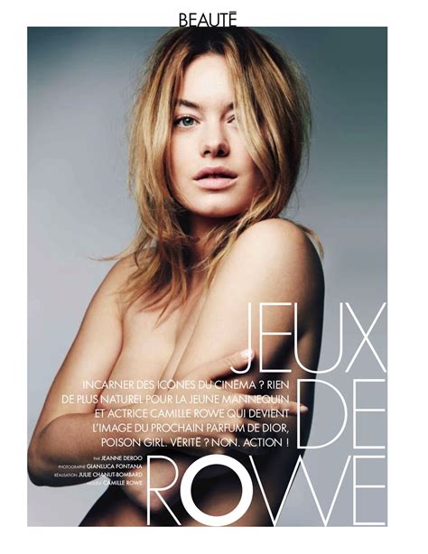 Camille Rowe Topless The Fappening News
