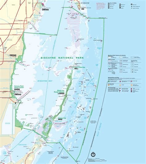 Biscayne National Park Map Full Size Ex