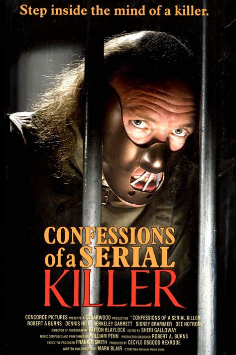 Confessions Of A Serial Killer Im Watching All The S