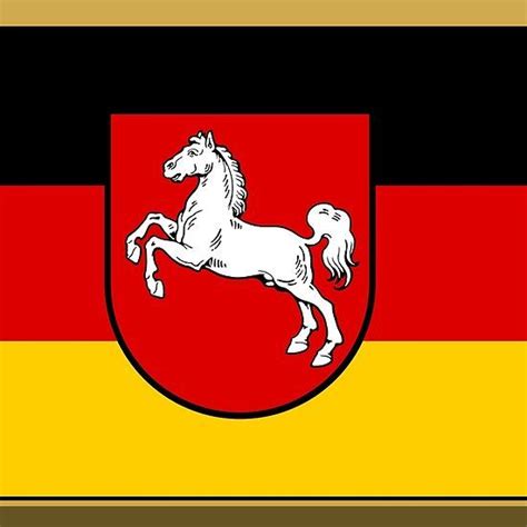 The flag in its current form was adopted in 1998. Lower Saxony Flag Stickers, Gifts and Products in 2020 ...