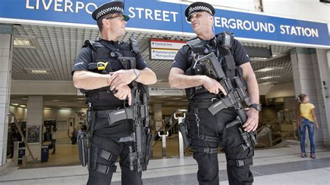 Armed Police To Travel On London Underground Amid Fears Of Terror Attacks Mirror Online