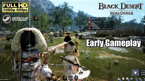 Black Desert Remastered On Steam Early Gameplay Full Hd 1080p 60fps