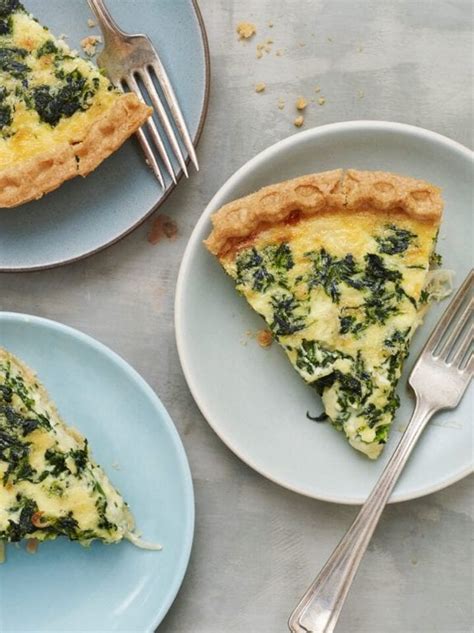 Classic French Spinach Quiche Once Upon A Chef