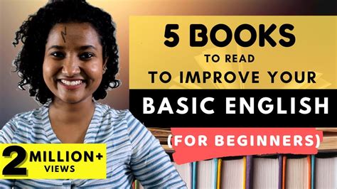 5 Books To Read To Improve Basic English For Beginners Youtube