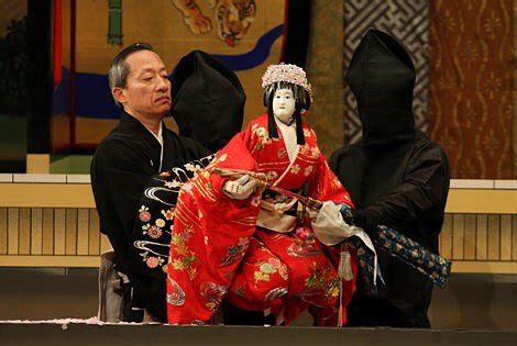 Bunraku is japan's professional puppet theater. Bunraku