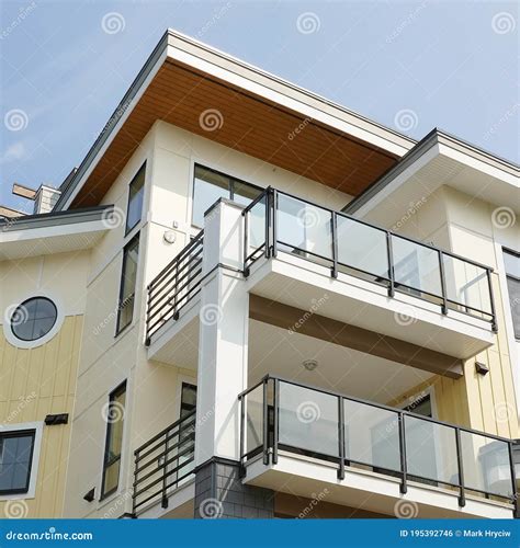 New Modern Luxury Condo Apartment Building Exterior Balcony Home Design