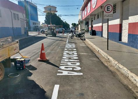 Rua Visconde Do Rio Branco Recebe Mais Melhorias E Passa Ser Mão Dupla De Direção Até A Avenida