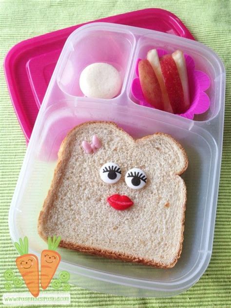 Mrs Silly Face Sandwich Kid Made Lunch Making Lunch Fun Lunch