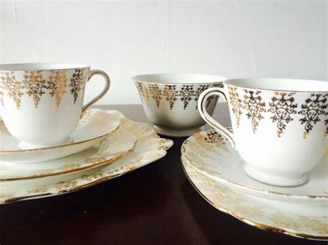 Maybe you would like to learn more about one of these? Vintage Royal British White Gold Tea Set by ...