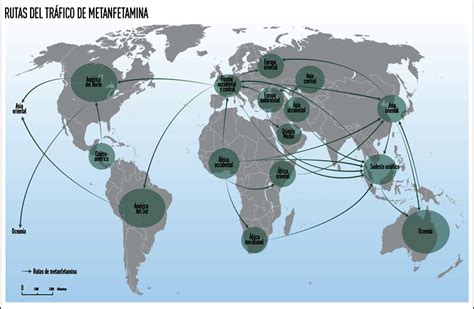 El Mapa Del Narcotráfico Vincula Todos Los Continentes En Tierra