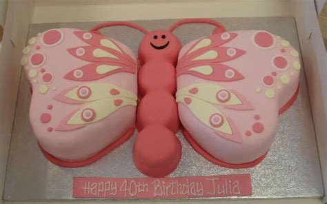 Butterfly Cake Happy 40th Birthday Baby First