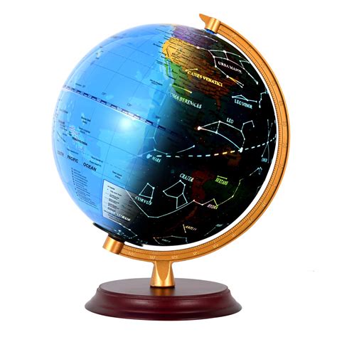 Buy Fun Lites Illuminated Globe With Wooden Base 20cm Led World Globe