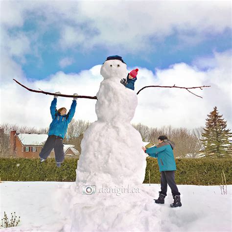 Photo Of The Day Biggest Snowman Ever Postcards From The Mothership