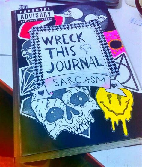 Wreck This Journal Grunge Style Wreck This Journal Art Journal Inspiration Journal Stationary