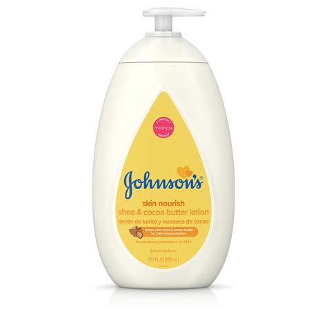 Johnsons Dry Skin Baby Lotion With Shea And Cocoa Butter 271 Fl Oz