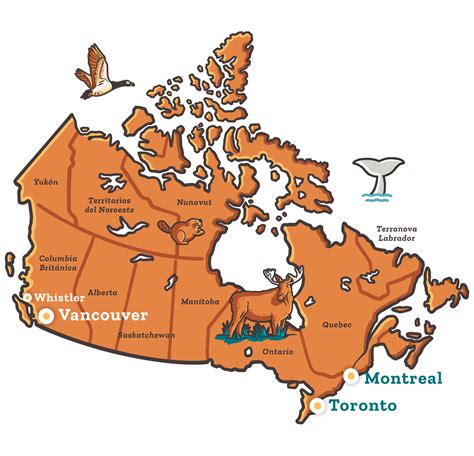 El Mapa De Canada