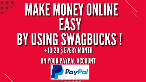 How To Make Real Money Online By Using Swagbucks Youtube
