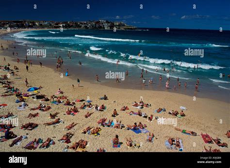 Bondi Beach New South Wales Australia Stock Photo Alamy