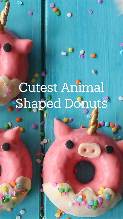 Cutest Animal Shaped Donuts An Immersive Guide By Tastemade