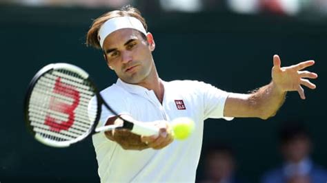 But now federer and uniqlo are ready to roll out their own collaborative efforts, starting with the new rf cap. Roger Federer walks out at Wimbledon in Uniqlo shirt, not Nike