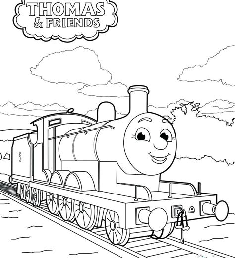 40+ thomas the train christmas coloring pages for printing and coloring. Thomas The Train And Friends Coloring Pages at ...