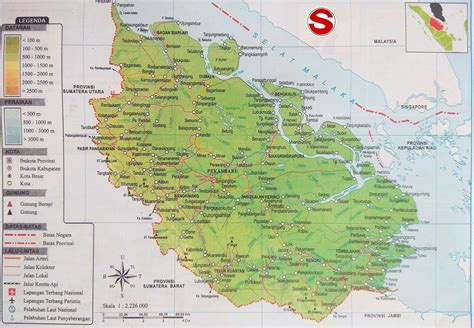 Peta Riau Lengkap Dengan Kabupaten Dan Kota Tarunas