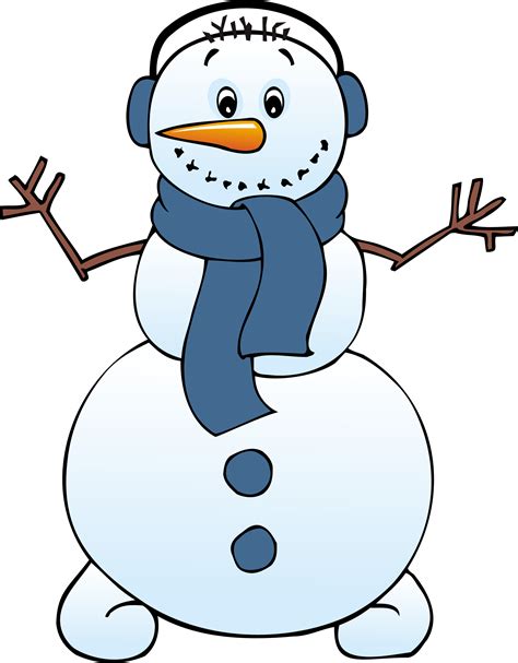 Free Snowman Clipart - ClipArt Best | Snowman clipart, Snowman, Penny black stamps