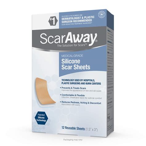 Buy Scaraway Professional Grade Silicone Scar Treatment Sheets