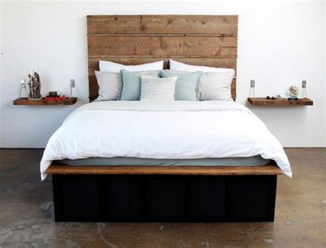 Danish modern design spectrum with oak cedar hickory maple and elegantly curved headboard nail head trim and colors sizes styles wooden bed risers tar, underneath the tar is inches in stock. 20 Cool And Comfortable Modern Bed Designs - Housely