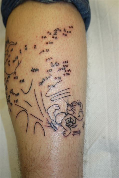 If you want a combo of below designs then you can request the artist for a custom made design for you and things will be done just according to your desire of nautical tattoo designs. Awesome Tom and Jerry tattoo idea