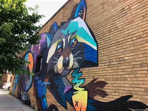 New murals add a burst of color to East Tosa's main street - OnMilwaukee