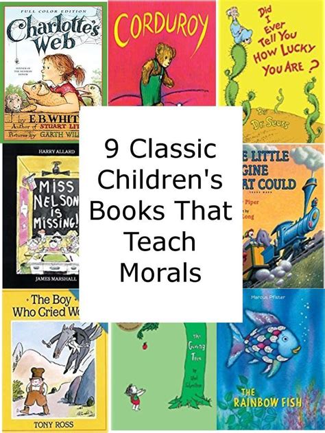 9 Classic Childrens Books That Teach Morals Check Out My Social Values