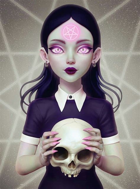 Pin By Deanna Mickelson On Ilustraciones Halloween Digital Art Pastel Goth Art Gothic