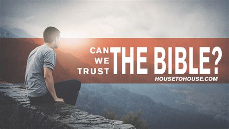 Can We Trust The Bible Church Of Christ At Warm Springs Road