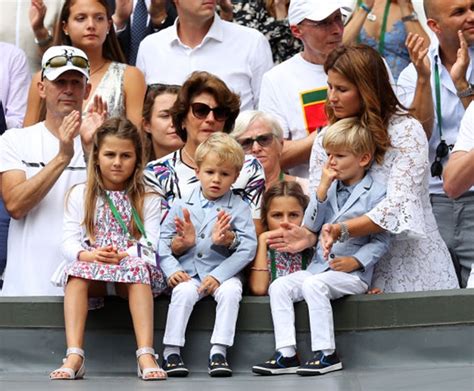 Roger federer and his wife mirka are expecting their third child! Meet Roger Federer's adorable twins - Rediff Sports