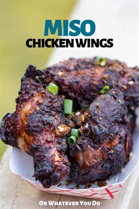 Which wing recipes will you serve guests at your super bowl party? Traeger Chicken Wings with Spicy Miso | Easy Grilled ...