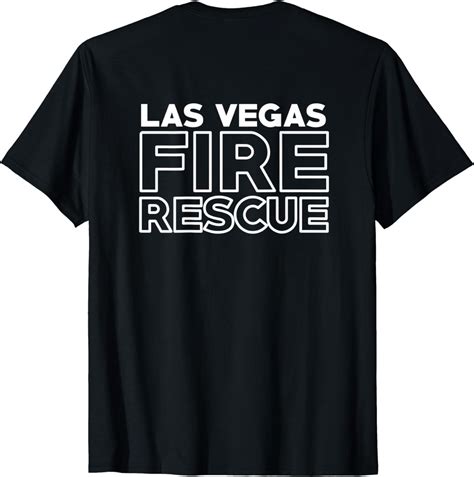 City Of Las Vegas Fire Rescue Nevada Firefighter T Shirt Clothing