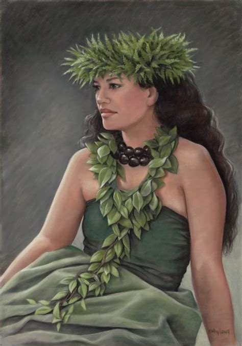 Kathy Long Hawaiian Art Hawaiian Woman Hawaiian Dancers