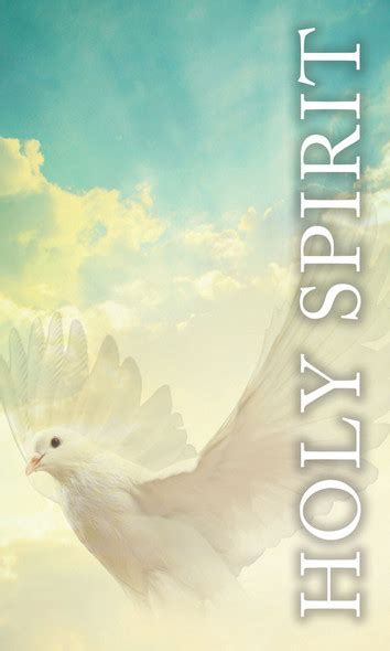 Church Bulletin 11 Inspirationalpraise Power Of The Holy Spirit