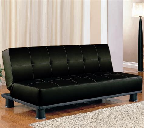 Coaster Sofa Beds And Futons Contemporary Armless Convertible Sofa Bed