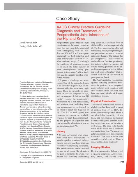 Pdf Aaos Clinical Practice Guideline Diagnosis And Treatment Of