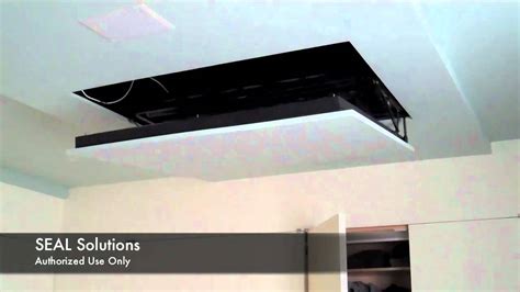 Morryde is responsible for the design and manufacture of product parts. SEAL Solutions - Motorized Flip Down AUTON TV Lift - YouTube