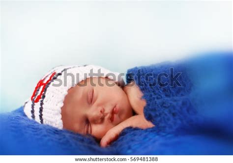 Cute New Born Baby Girl Sleeping Stock Photo 569481388 Shutterstock